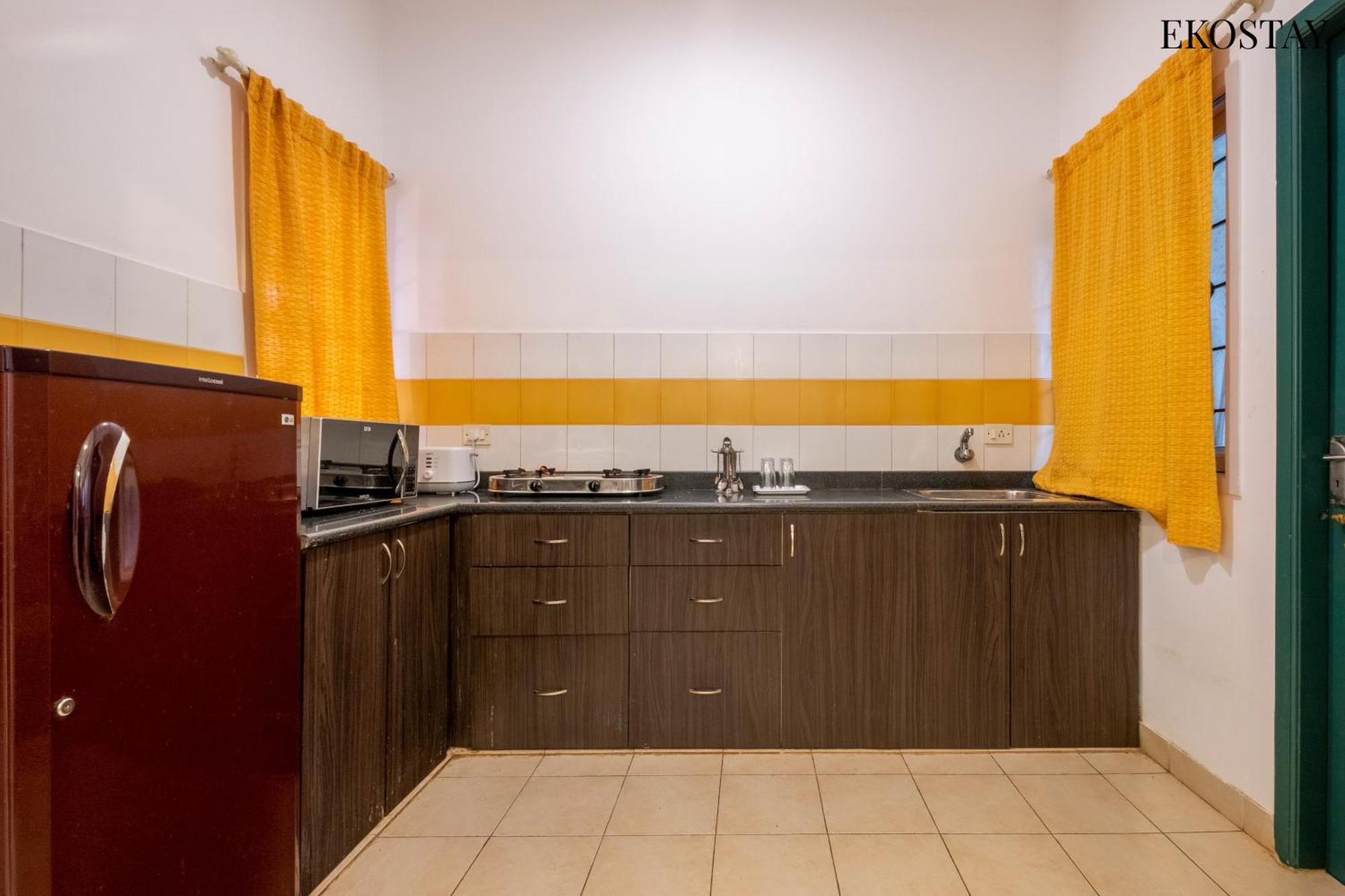 Eko Stay - Green Door Apartment Candolim Eksteriør bilde